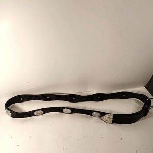 Men's western belt with Silverstone size 50 great condition